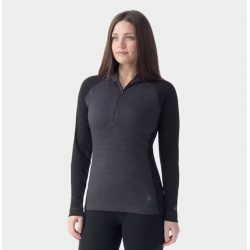 BLUZA DAMSKA SMARTWOOL CLASSIC THERMAL MERINO BASELAYER 1/2 ZIP HOODIE BOXED