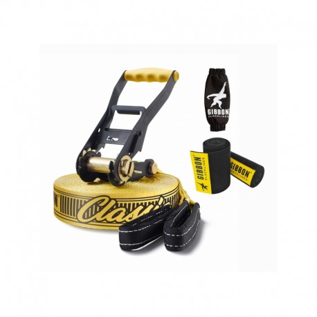 GIBBON ZESTAW SLACLINE CLASSICLINE TREEWEAR SET